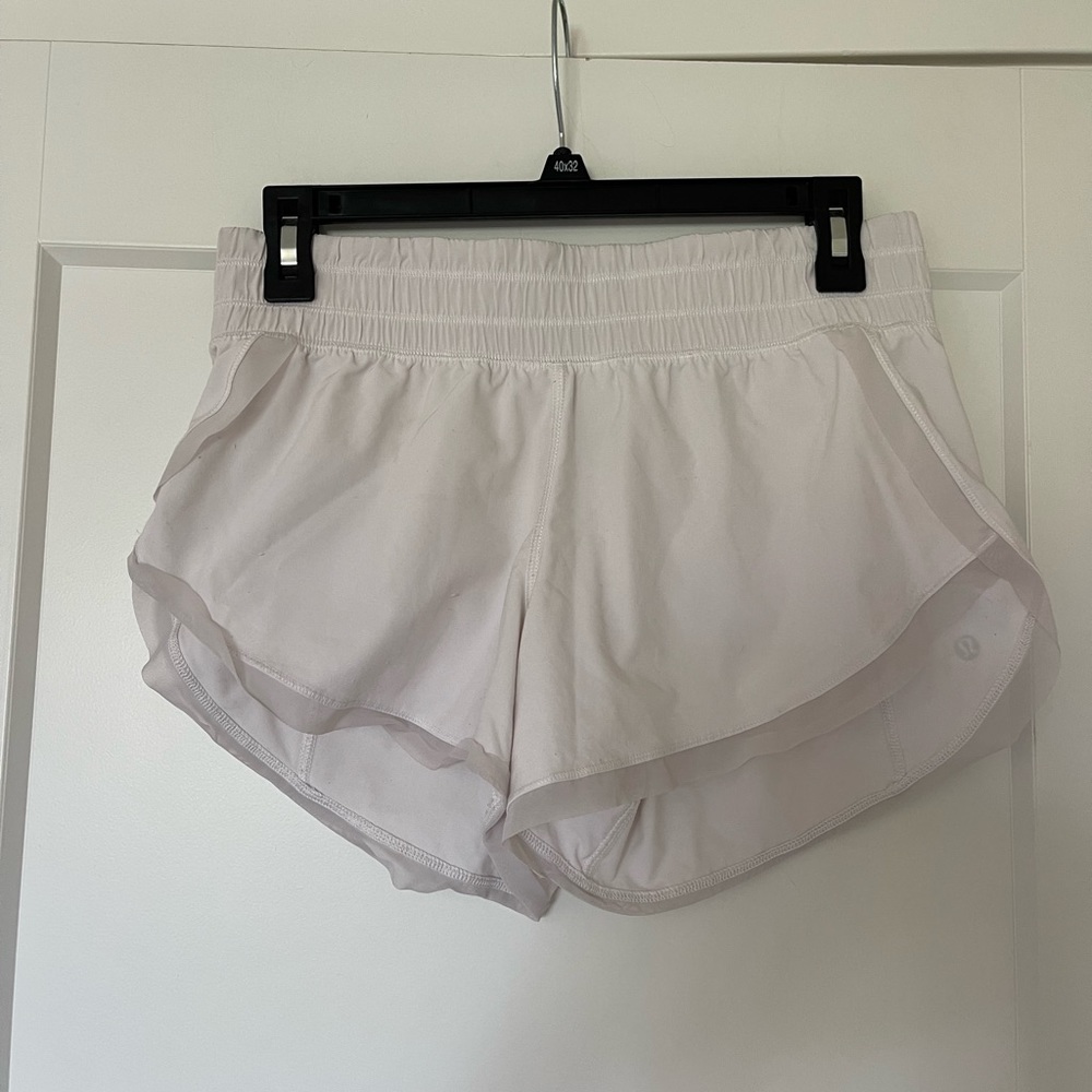Lululemon White Shorts